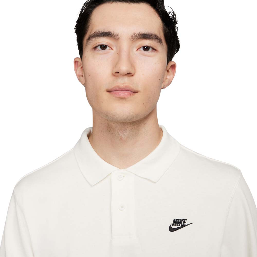 Nike Men's Club Long-Sleeve Knit Polo