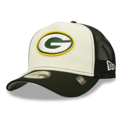 New Era 9FORTY A-Frame Green Bay Packers NFL Essential Trucker Snapback Cap