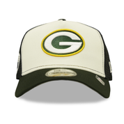 New Era 9FORTY A-Frame Green Bay Packers NFL Essential Trucker Snapback Cap