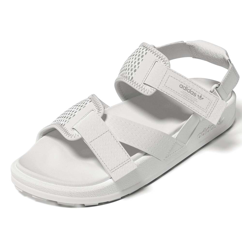 adidas Women's Adilette Adventure Sandals Cloud White Core White Wonder  Taupe - urbanAthletics