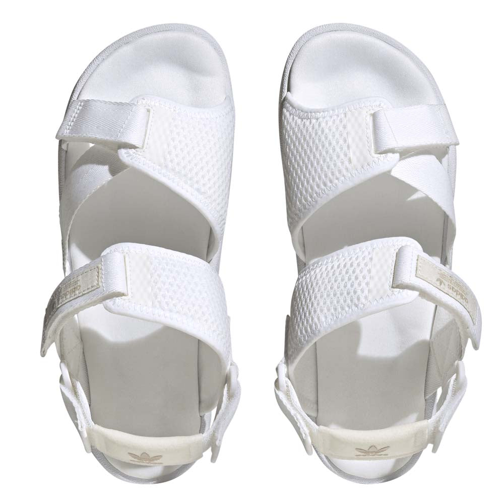 adidas Women's Adilette Adventure Sandals Cloud White Core White Wonder  Taupe - urbanAthletics