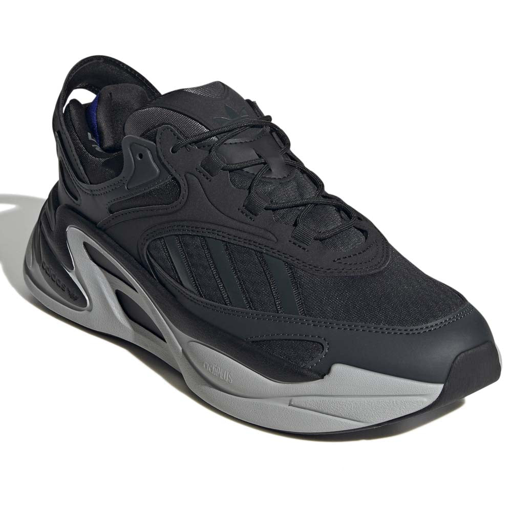 adidas Men's Ozmorph Shoes Carbon Grey Six Lucid Blue - urbanAthletics