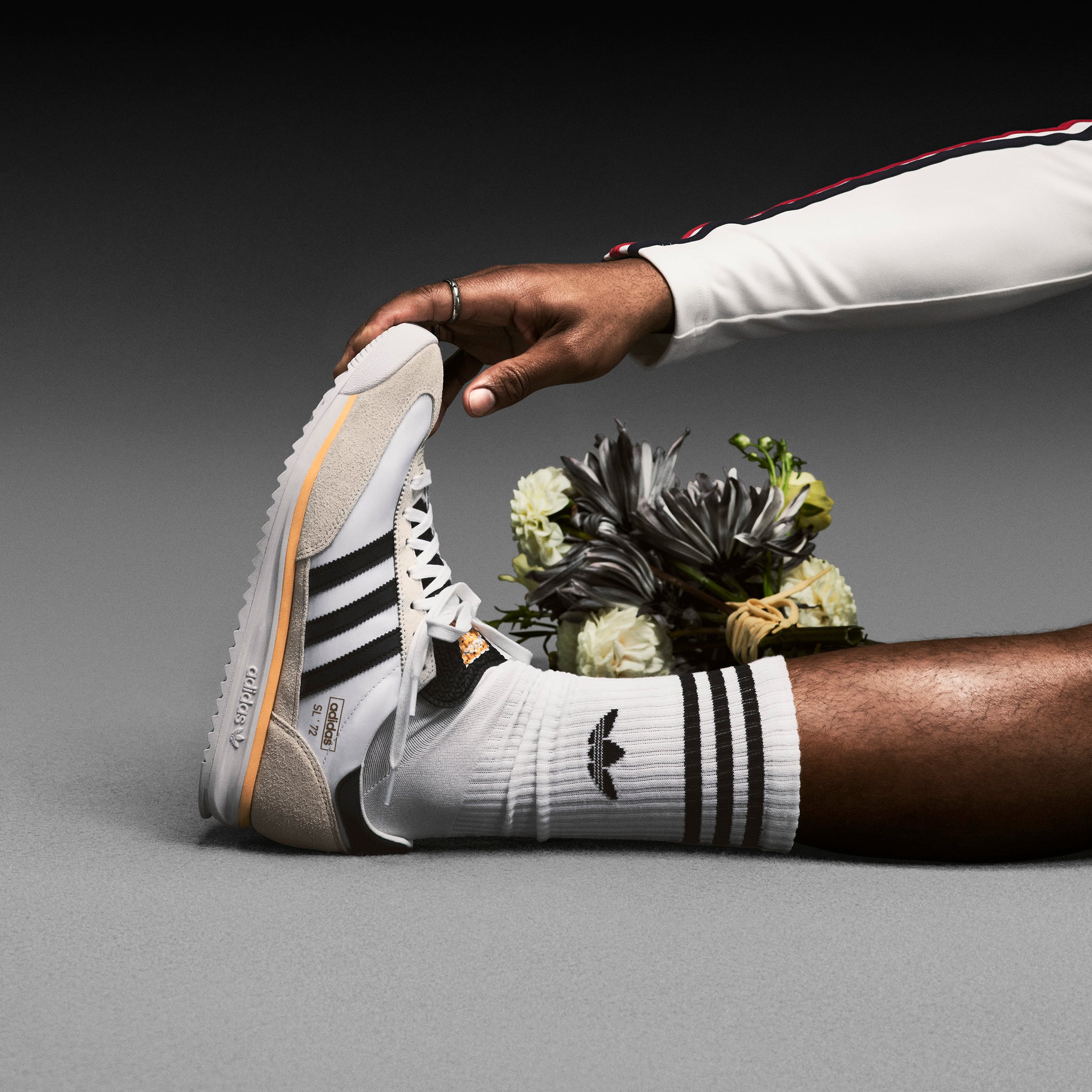 adidas Men s SL 72 RS Shoes Cloud White Core Black Spark urbanAthletics