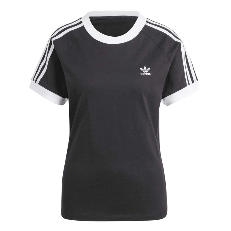 adidas Women's Adicolor Classics Slim 3-Stripes Tee
