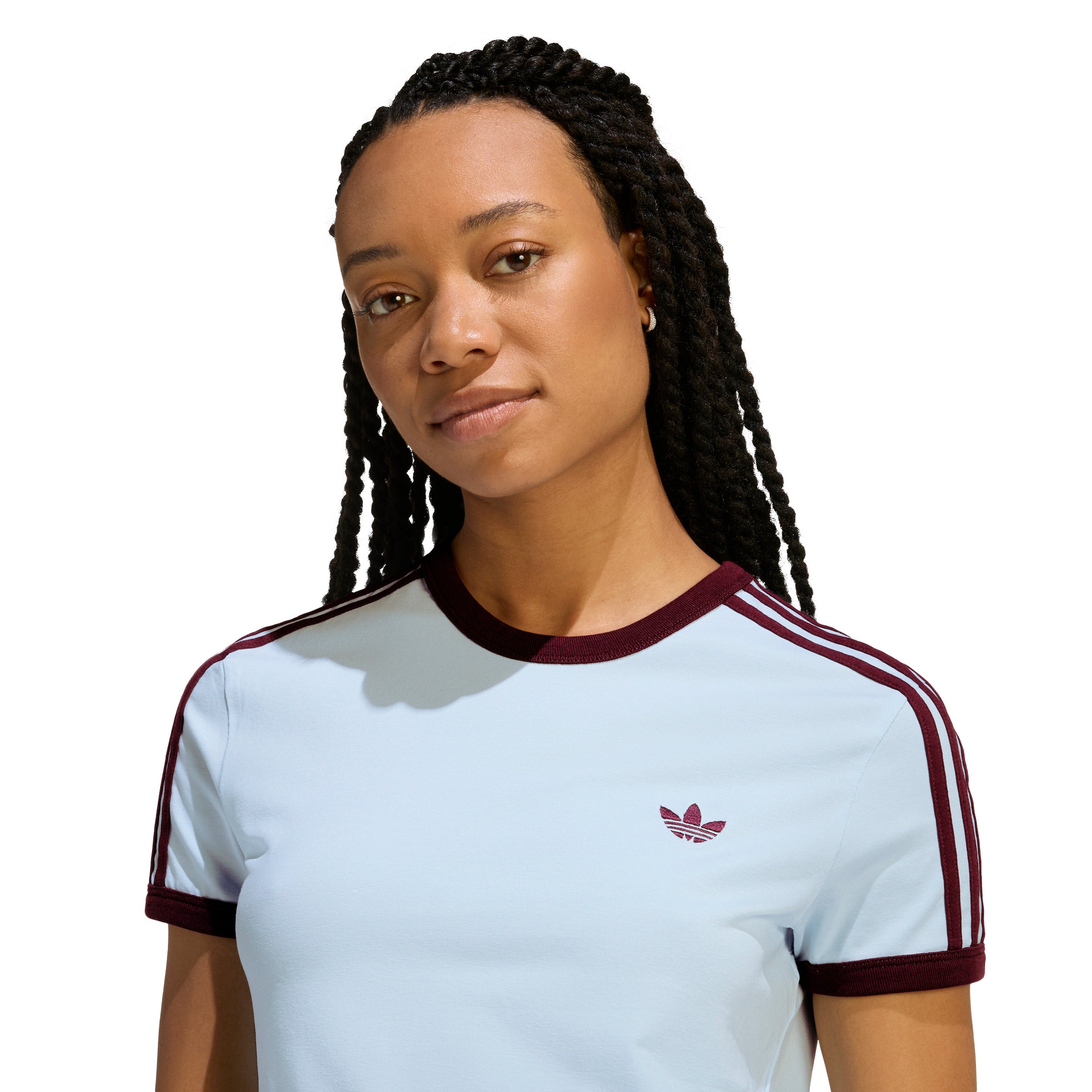 adidas Women's 3-Stripes Slim T-Shirt