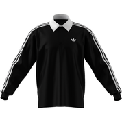 adidas Men's 3-Stripes Rugby Longsleeve Polo