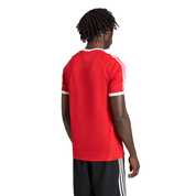 adidas Men's 3-Stripes Slim Ringer T-Shirt