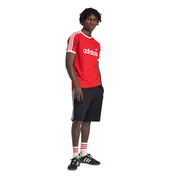 adidas Men's 3-Stripes Slim Ringer T-Shirt