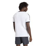 adidas Men's 3-Stripes Slim Ringer Tee