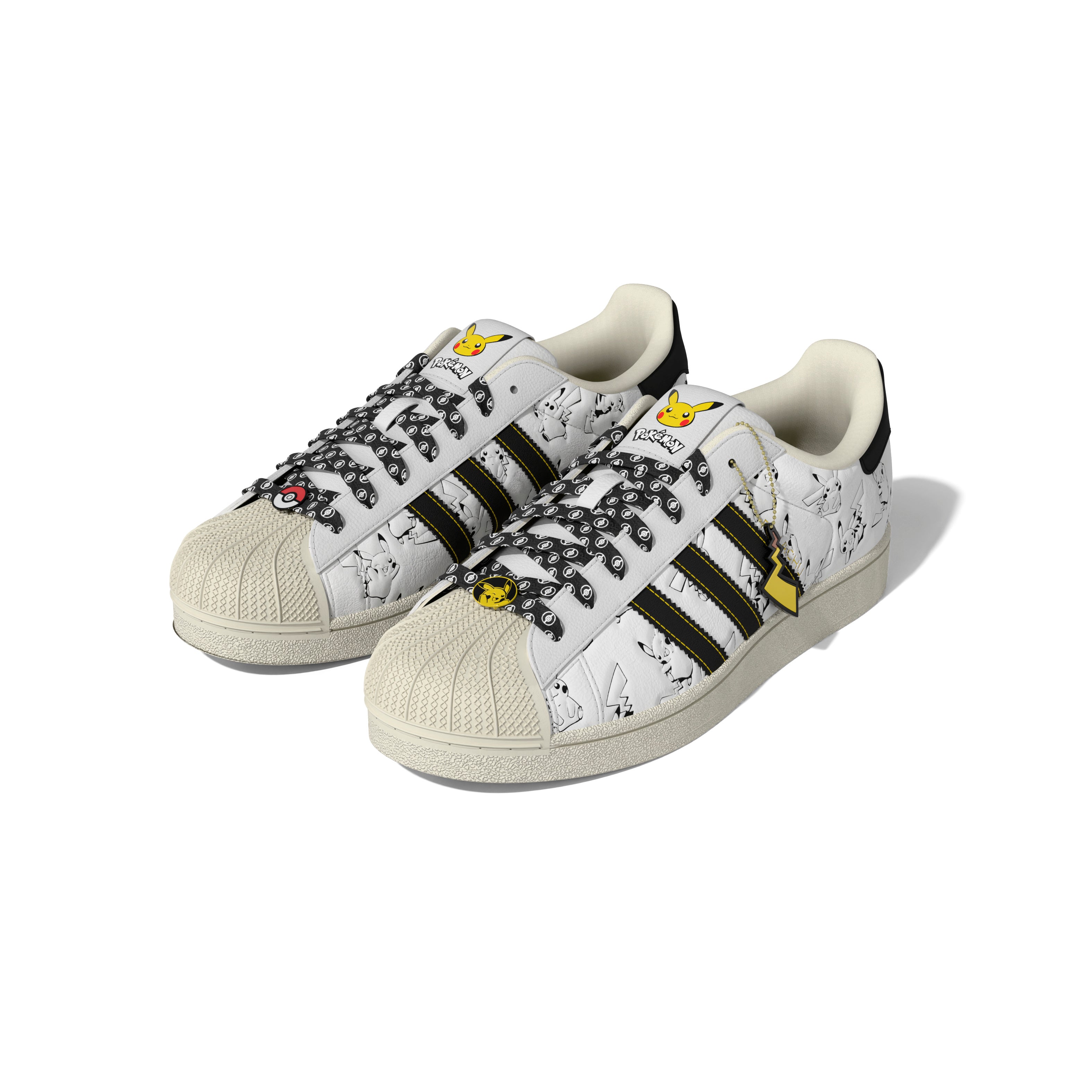 adidas Unisex Pokemon Superstar II Shoes