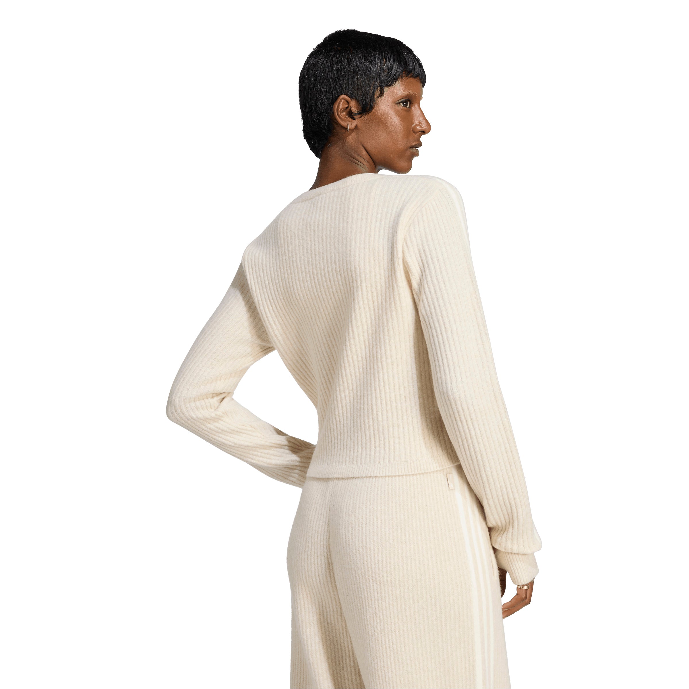 adidas Women's Originals By Jennie Knitted Wrap Around Cardigan