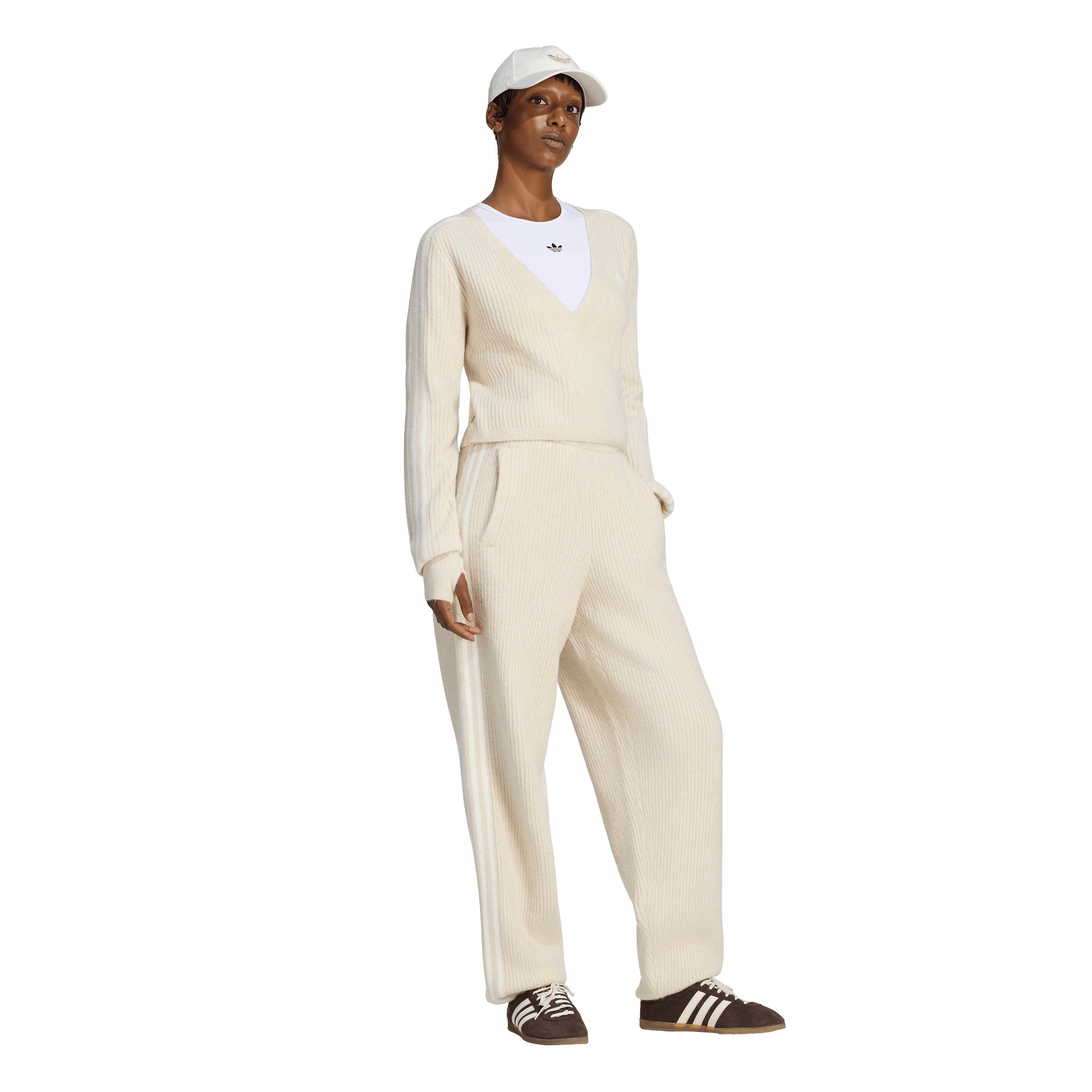 adidas Women's Originals By Jennie Knitted Wrap Around Cardigan