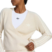 adidas Women's Originals By Jennie Knitted Wrap Around Cardigan