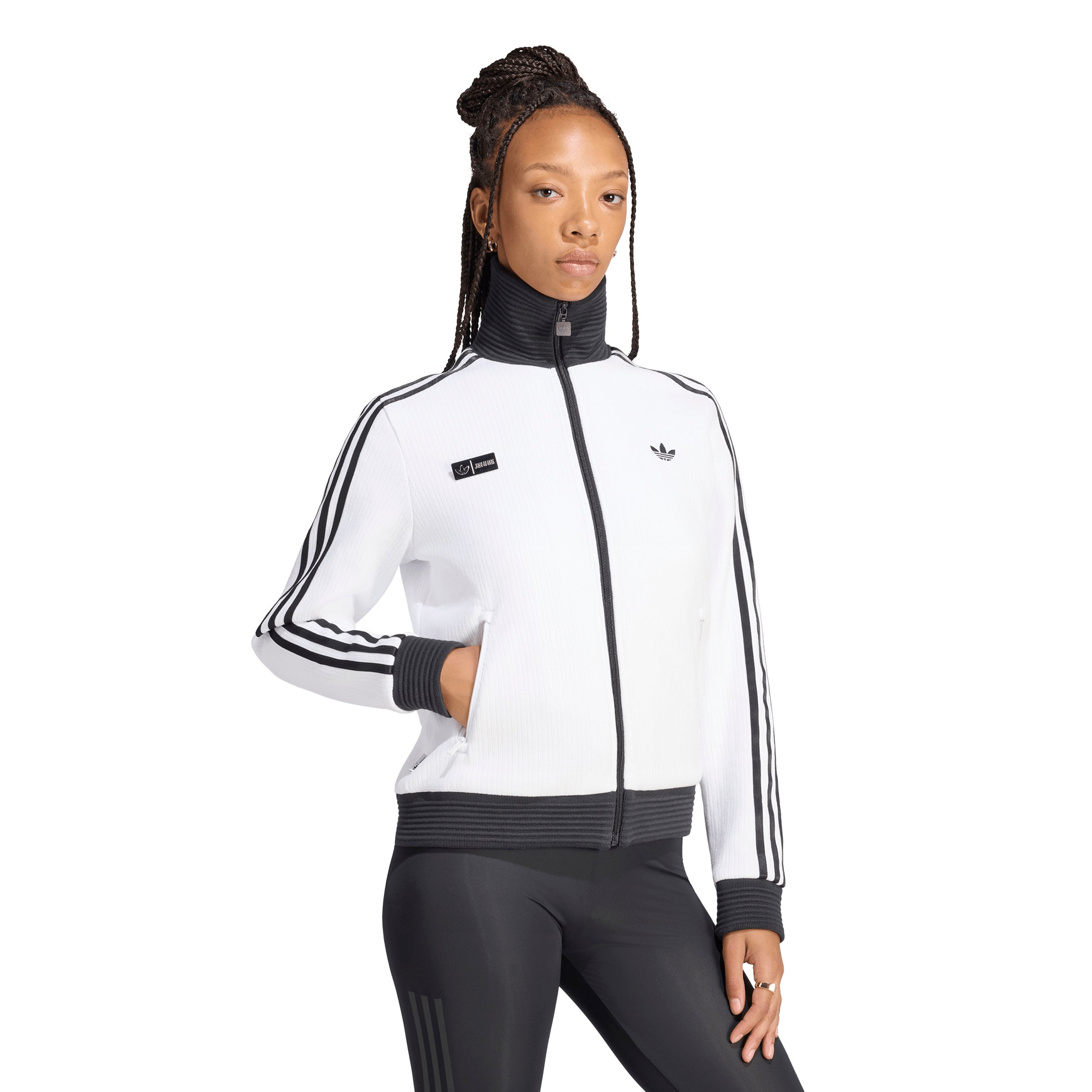 adidas Women's Originals by Jennie Fan OG Track Knit Top