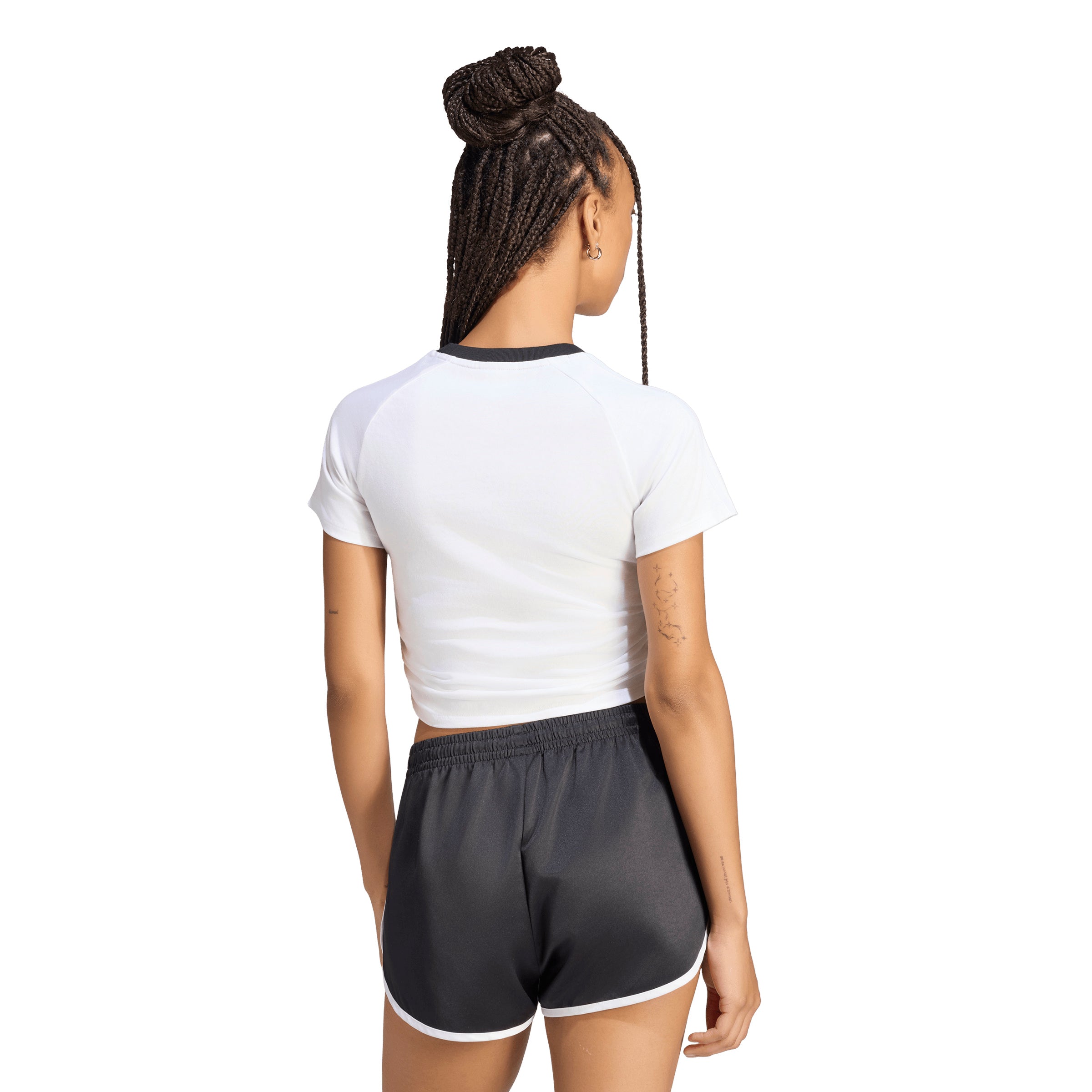adidas Women's Originals by Jennie Layered Knit T-Shirt