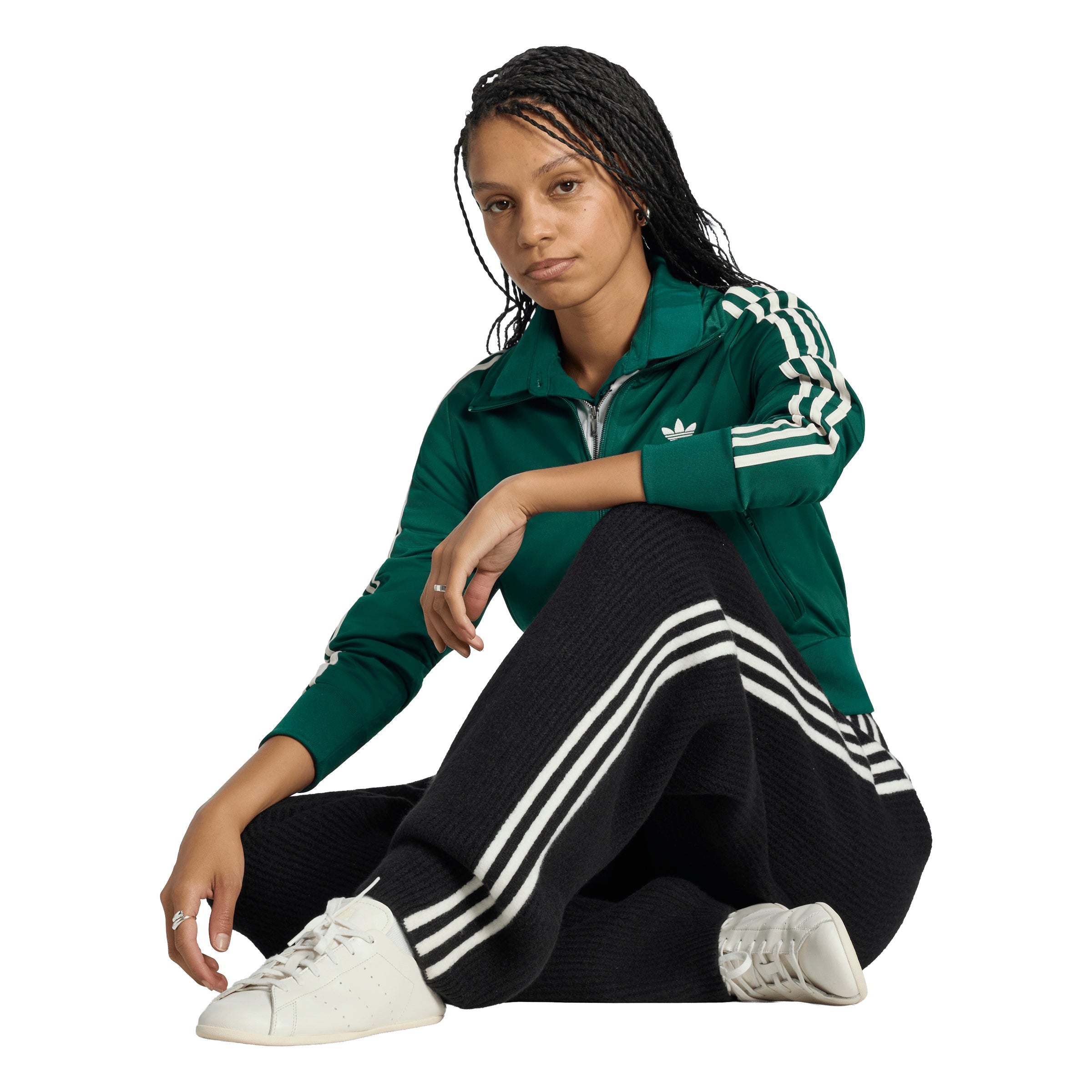 adidas Women's ORIGINALS BY JENNIE KNITTED LOOSE Joggers