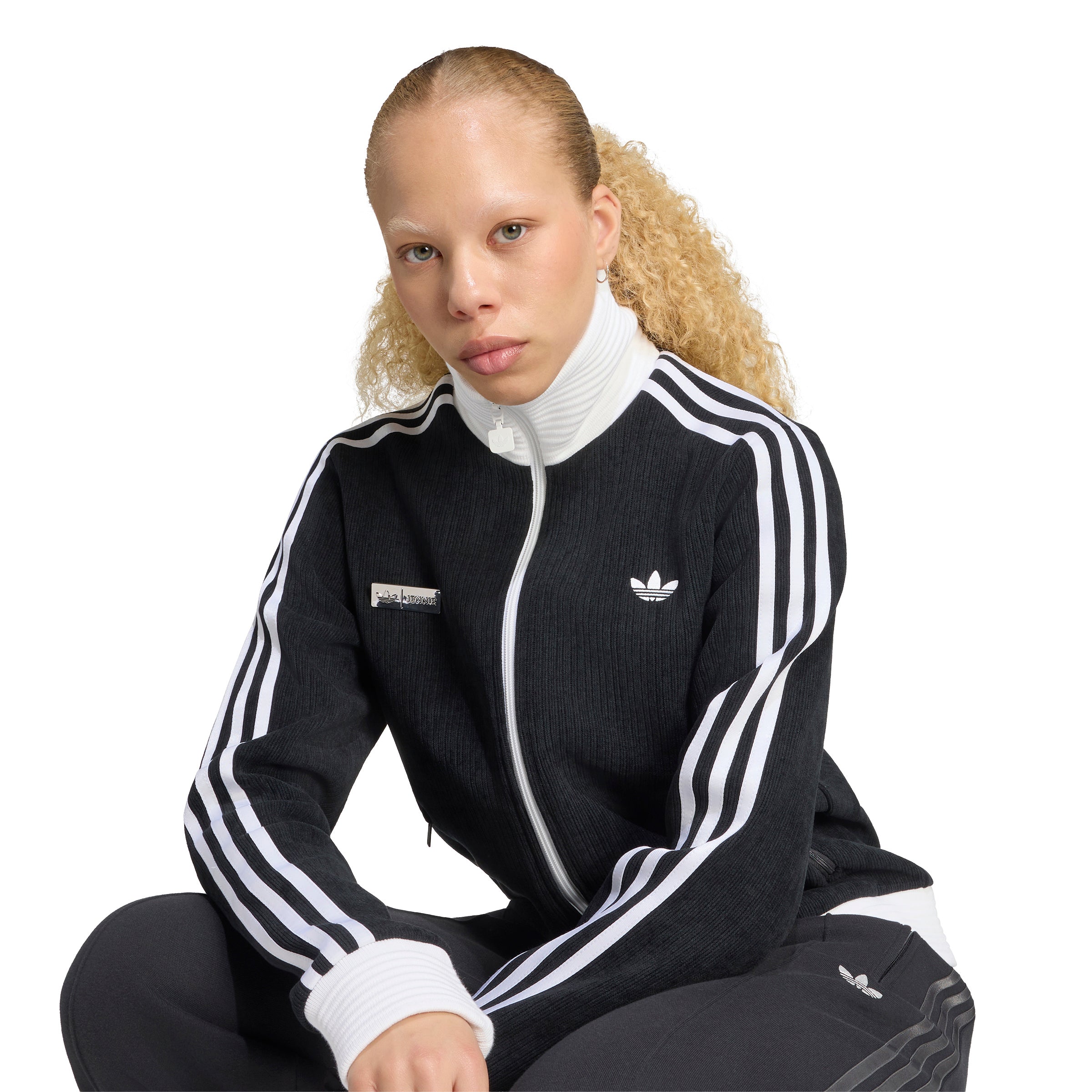 adidas Women's Originals by Jennie Fan OG Track Knit Top