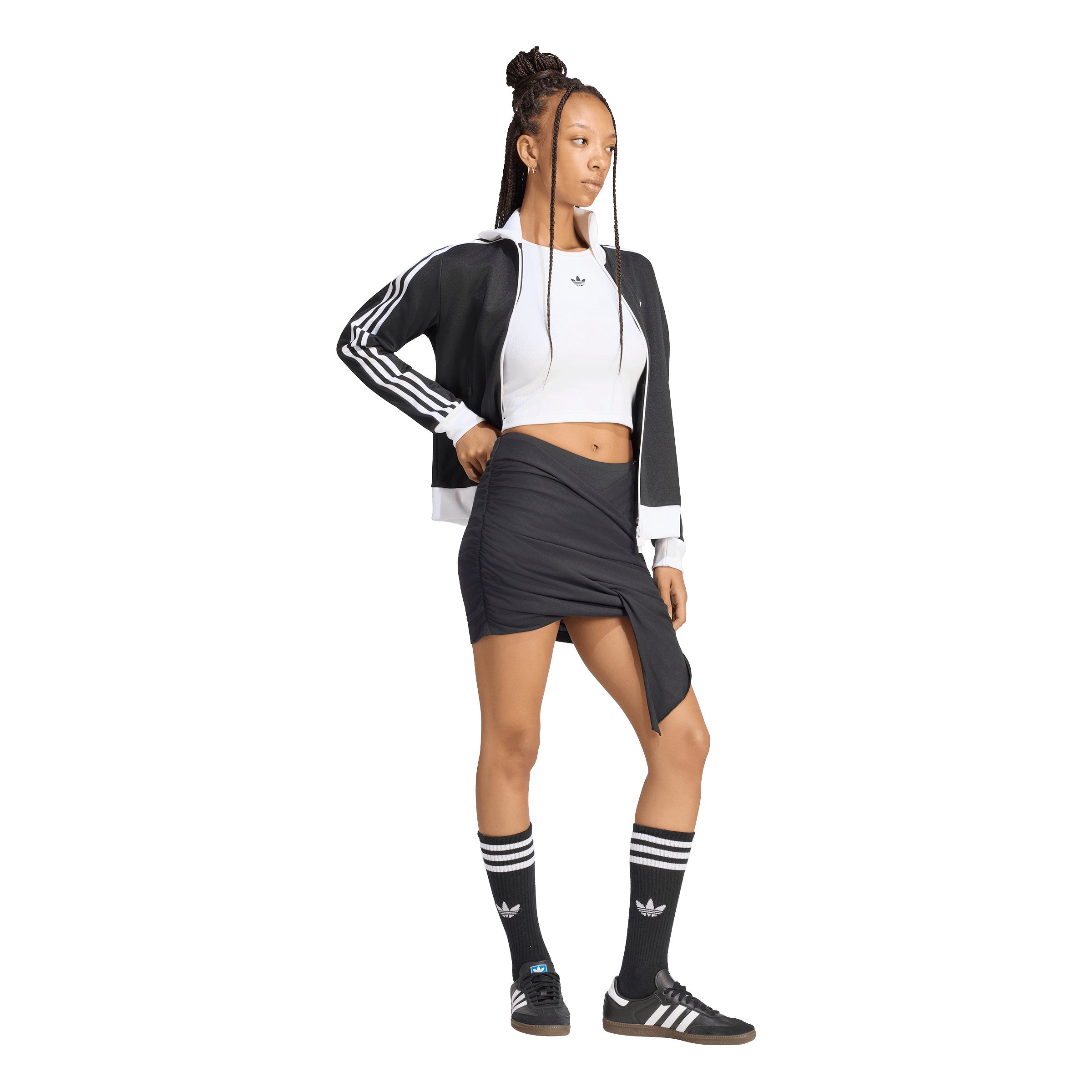adidas Women's Originals by Jennie Wrap-around Knit Skirt