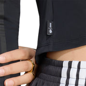 adidas Women's Originals by Jennie Sheer Long-Sleeve Knit Top