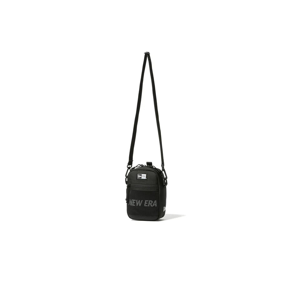 New Era Logo Black Shoulder Pouch