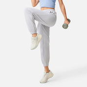 LI-NING Women Sport Style Loose-Fit Cuffed Jogger Pants