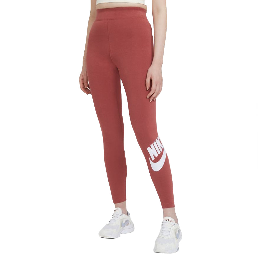 Nike Women's Sportswear Essential High-Waisted Logo Leggings