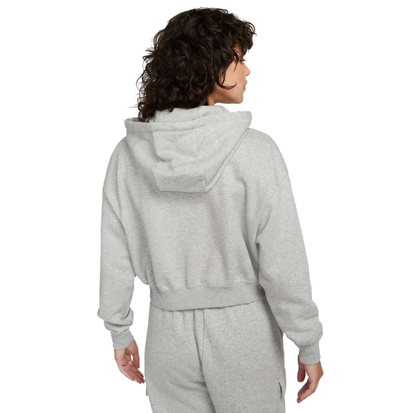 Nike Women's  Sportswear Club Fleece Oversized Crop Graphic Hoodie