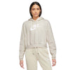Nike Women's Sportswear Club Fleece Oversized Crop Graphic Hoodie