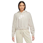 Nike Women's Sportswear Club Fleece Oversized Crop Graphic Hoodie