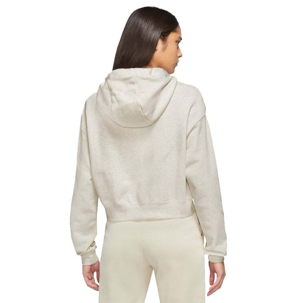 Nike Women's Sportswear Club Fleece Oversized Crop Graphic Hoodie