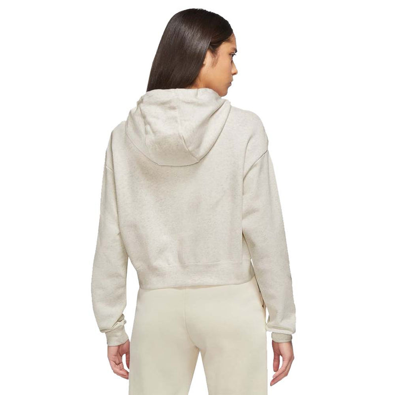 Nike Women's Sportswear Club Fleece Oversized Crop Graphic Hoodie