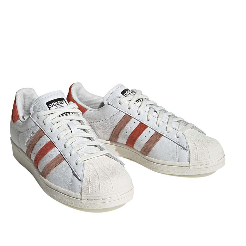 all red shell toes